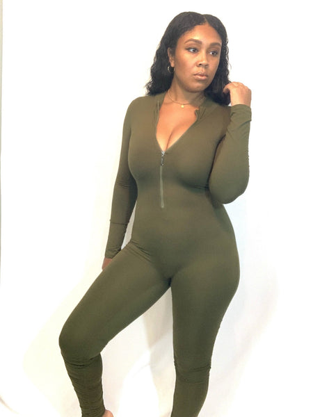 Olive Jumpsuit