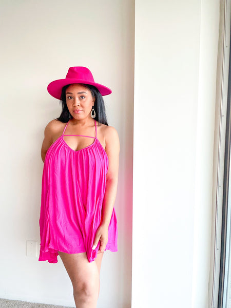 Fuchsia Cami Dress