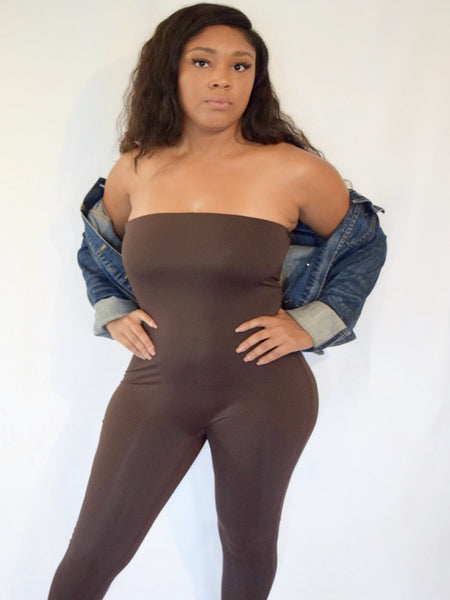Chocolate Covered Jumpsuit