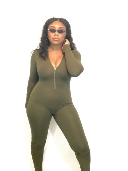 Olive Jumpsuit